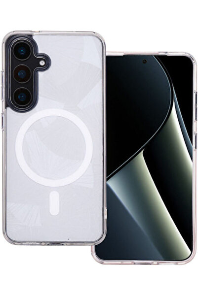 OEM Flash Mag Σιλικονούχα Πίσω Θήκη 1.5mm Γκρι Galaxy S26