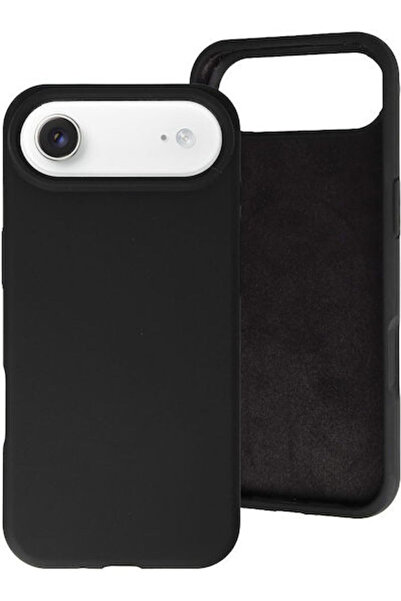OEM Magcolor Pure Μαύρη Θήκη Πλάτης Σιλικόνης (iPhone Air)
