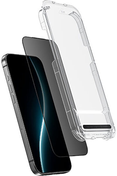 Benks Αντι-κατασκοπευτικό Σκληρυμένο Γυαλί (iPhone 17, iPhone 16 Pro, Benks)