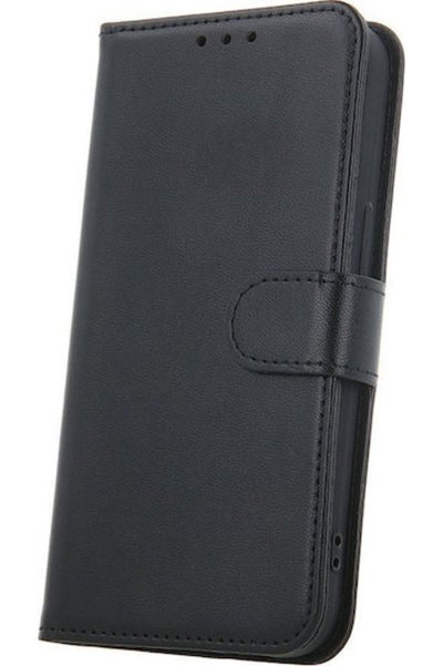 Telforceone Δερμάτινο Μαύρο Πίσω Κάλυμμα (Motorola Moto G15)