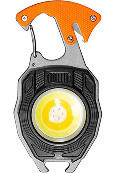 OEM Μπρελόκ Φακός LED με Μέγιστη Φωτεινότητα 500lm Μίνι Φακός Πορτοκαλί Κωδικ...