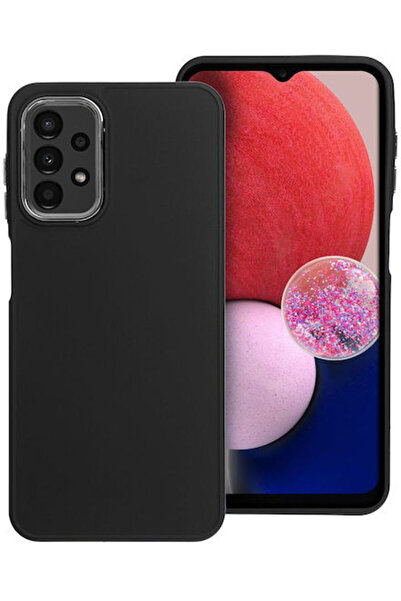 OEM FRAME Πίσω Κάλυμμα Σιλικόνης Μαγνητικό Μαύρο (Galaxy A13 4G)
