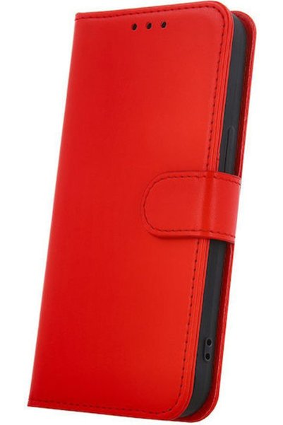 Smart Games Έξυπνη Δερμάτινη Θήκη Βιβλίο Κόκκινη για Redmi Note 15 Pro 5G