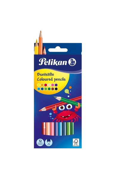 Pelikan Dry Crayons 12 Colors