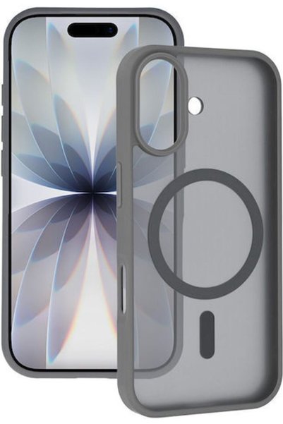 tel protect Aura Ματ Θήκη Magsafe για iPhone 17 Ατσάλινο Γκρι