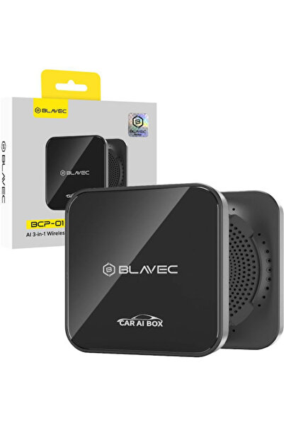 Blavec Bcp-01 Ασύρματο Carplay Android Auto Κουτί AI Καλώδια USB Type-C Cpaab...
