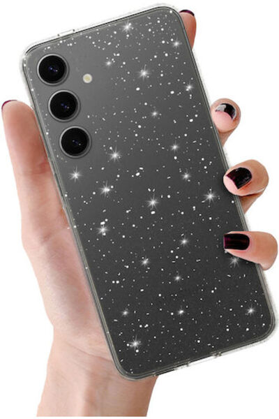 Toptel Πίσω Κάλυμμα Σιλικόνης Ασημί (Galaxy S25)
