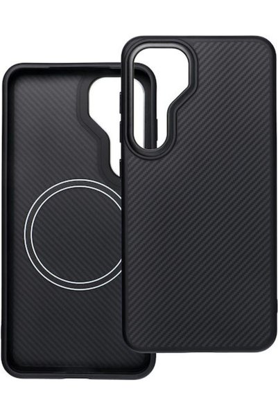 OEM Πίσω Κάλυμμα Πλαστικό / Σιλικόνης Μαύρο (SAMSUNG S25)