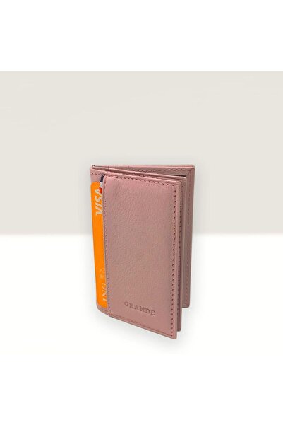 Grande Genuine Leather Card Wallet Transparent Card Holder