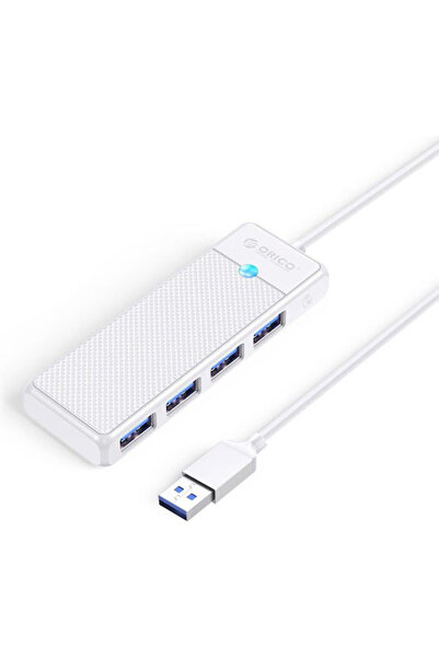 Orico Διανομέας USB 4 Θυρών USB 3.0 με σύνδεση USB-A Λευκό Κωδικός: ORICO-PAP...