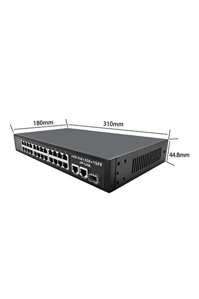OEM Switch POE 24GE + 2GE + 1SFP Gigabit