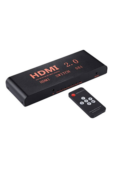 ATC Electronics Διακόπτης HDMI Μεταλλικός 5 εισόδων/1 εξόδου
