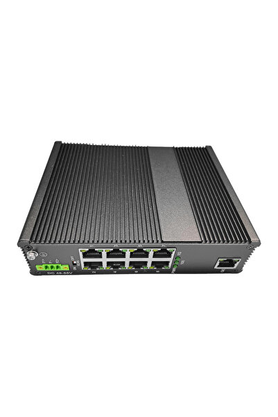 OEM Switch Industrial POE 8 Porturi Rj45 100Mb + 1 Port Rj45 Gigabit OFS-PE-I...