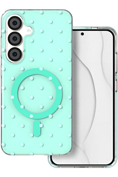 Green Θήκη Mag με Φουσκωτά Σημεία για Samsung S24 S25