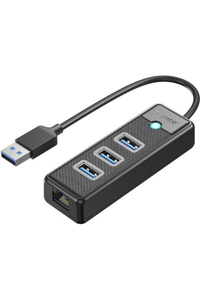 Orico Διανομέας USB 4 Θυρών με USB-A / Σύνδεση Ethernet Κωδικός: PW3UR25-U3