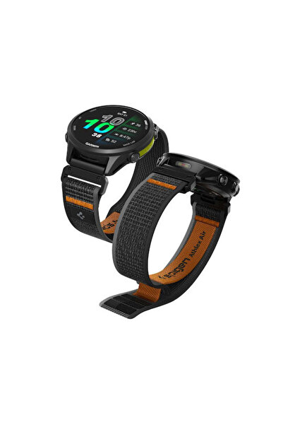 Spigen Αθλέξ Έιρ Γκάρμιν Κουίκφιτ 22 χιλ. Ακτιβ Μαύρο Πορτοκαλί