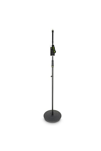 Gravity MS-23 - Βάση μικροφώνου με στρογγυλή βάση σε μαύρο χρώμα
