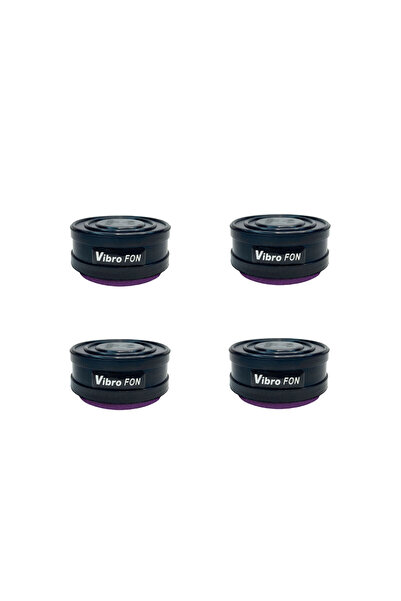 Proacoustics VibroFON Μωβ Σετ - 4 Αντικραδασμικά Στηρίγματα για φορτίο 7 κιλώ...