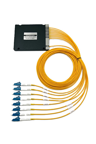 OEM Multiplexor CWDM BiDi (Fibră unică) 4 canale (8 frecvențe) Mux/Demux cu o...