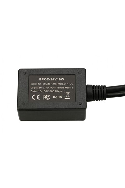 Extralink Injector POE 1 port gigabit cu inverter de la 12v la 24v