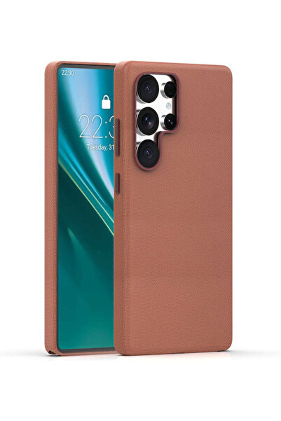 OEM Mag Σιλικόνης Πίσω Κάλυμμα 2mm Καφέ για Galaxy S26 Ultra