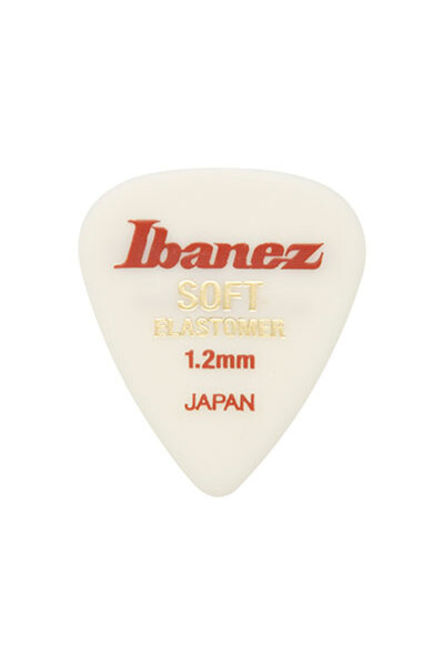 IBANEZ EL14ST12 Μαλακό Ελαστομερές Λευκό - Πένα σε σχήμα δάκρυ 1.2mm