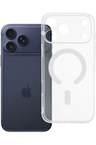 OEM Θήκη iPhone 18 Pro Max 17 Pro Max Διαφανής 2 χιλ. Mag Cover Συμβατή με Ma...