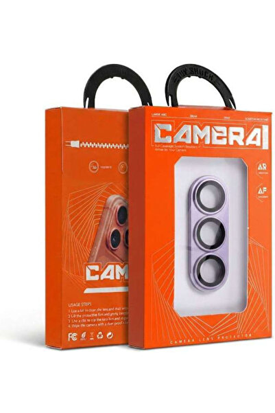 OEM Ar+af Πλήρης Προστασία Κάμερας Μεταλλικό Πλαίσιο Μωβ για Samsung Galaxy S26