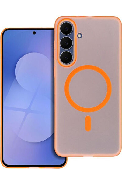 OEM Θήκη Go Orange Συμβατή με Magsafe για Samsung A27, Κοσμικό Πορτοκαλί