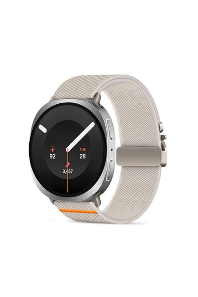 Tech-Protect Υφασμάτινο λουράκι Μπεζ (Galaxy Watch 8 / 8 Classic / 9)