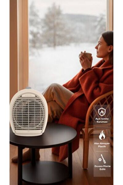 Luxell Fanlı Elektrikli Isıtıcı 6331 2000W