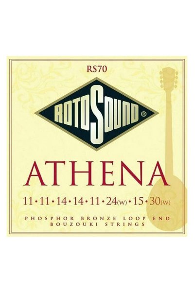 Rotosound RS70 Athena Bouzouki - Set of 8 strings for bouzouki 11-30