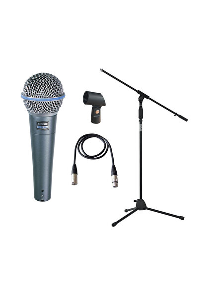 Shure Σετ BETA-58A - Σετ μικροφώνου χειρός με βάση και καλώδιο