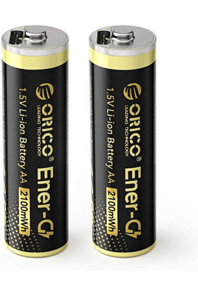 Orico Επαναφορτιζόμενες Μπαταρίες AA Li-ion 1.5V 2 τεμάχια