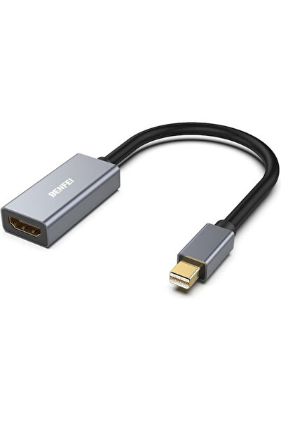 PRO Μετατροπέας Mini DisplayPort Αρσενικό σε HDMI Θηλυκό Γκρι