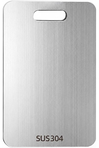 AOMIGE 304 Stainless Steel Cutting Board, Medium 13.3” × 9.3” Metal Chopping ...