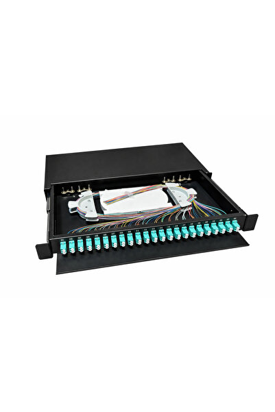 OEM Panou de patch-uri ODF 24 LC/UPC duplex multimod OM3 (48 fibre)