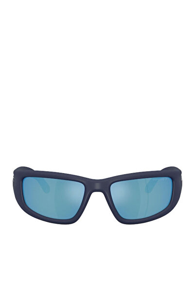ARNETTE Γυαλιά ηλίου Zyme Unisex με μπλε πλαστικό σκελετό και μπλε καθρεπτίζο...
