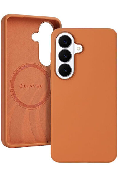 OEM Πορτοκαλί Σιλικονούχα Πίσω Θήκη (Galaxy S26+)