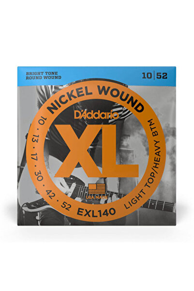 Daddario D'Addario EXL140 - Σετ χορδών ηλεκτρικής κιθάρας 10-52