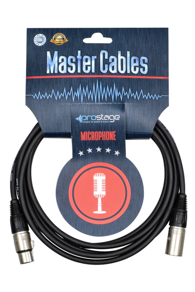 Prostage MB-15 - Επαγγελματικό καλώδιο μικροφώνου XLR θηλυκό - XLR αρσενικό 1...