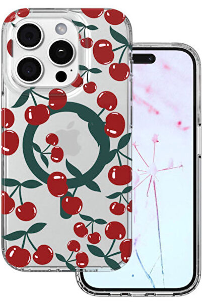 Cherry Διαφανής Πίσω Θήκη iPhone 14 Pro