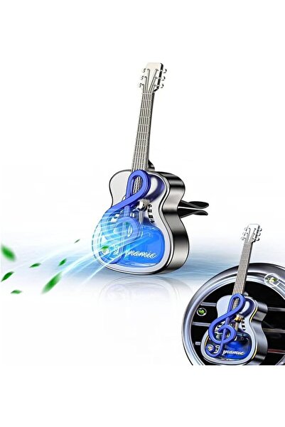 Yelajoy Car Air Freshener Vent Clip, Empty Guitar-Shaped Aromatherapy Diffuse...