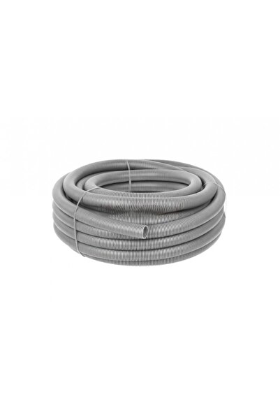 OEM Teava Ondulata PVC 20mm Gri 100M Cu Fir De Tragere (Copex)