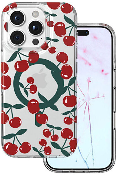 Cherry Πίσω Κάλυμμα Διαφανές (iPhone 16 Pro Max)