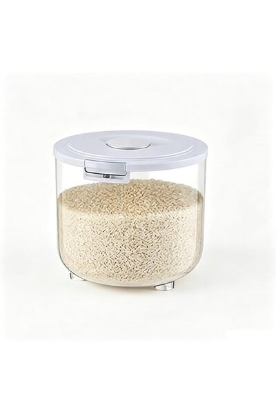 Generic 5KG Rice Dispenser, Airtight Rice Storage Container with Measuring Cu...