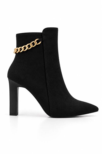 AYS SHOES ΓΥΝΑΙΚΕΙΑ ΜΠΟΤΑΚΙΑ ΣΟΥΕΤ ΜΕ ΤΑΚΟΥΝΙ ΚΑΙ ΑΠΟΣΠΩΜΕΝΗ ΑΛΥΣΙΔΑ ΜΕ ΦΕΡΜΟΥΑΡ