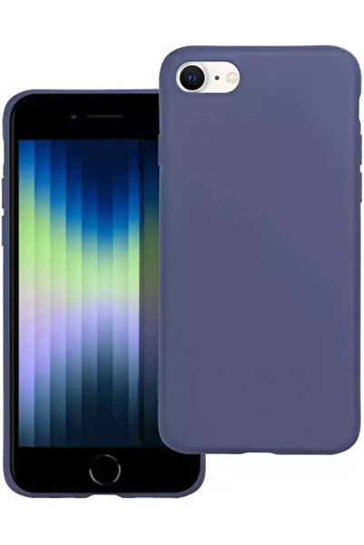 OEM Ματ Πίσω Θήκη Σιλικόνης Μπλε (iPhone 8/7) 2020-SE