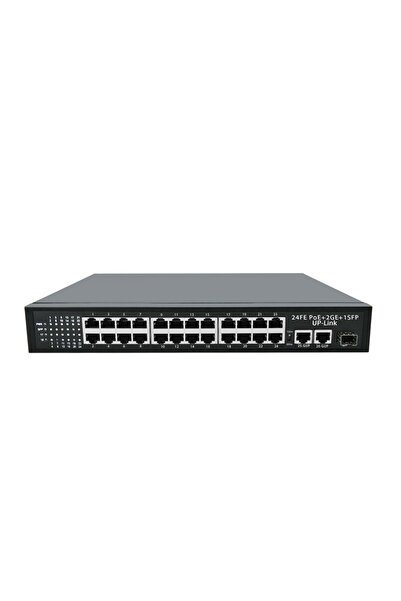 OEM Switch POE 24 porturi Fast Ethernet + 2 porturi Gigabit Ethernet + 1 port...