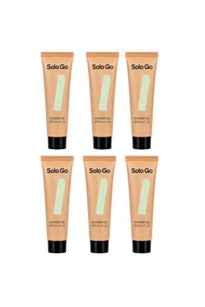 Sologo Solo Go Refreshing Travel Shower Gel Set - 6 X 20 ml